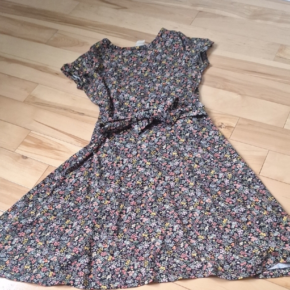 Twik Black Floral Dress - Picture 2 of 4